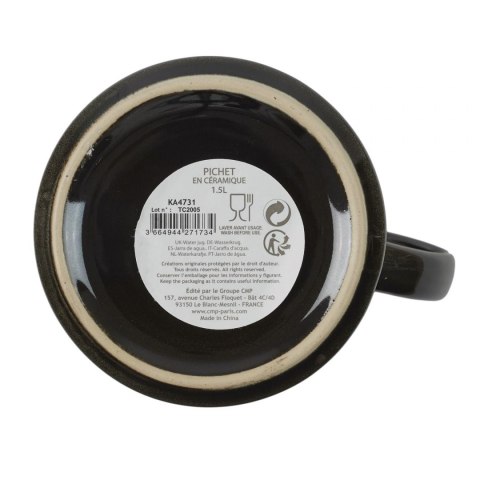 Dzbanek Negro czarny 1,5L Dzbanek Negro czarny 1,5L