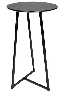 Stolik ALLEN 60 czarny - MDF, metal