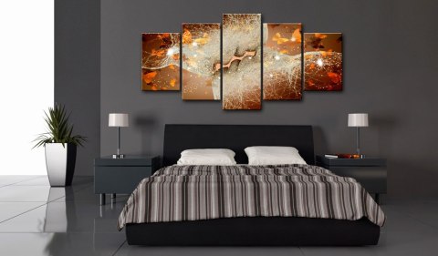 OBRAZ NA ŚCIANĘ DO SALONU, 100 x 50 cm, 5 CZĘŚCIOWY - Po OBRAZ NA ŚCIANĘ DO SALONU, 100 x 50 cm, 5 CZĘŚCIOWY - Po