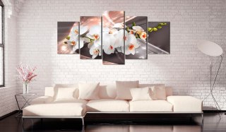 Obraz 5-częściowy - Nowoczesny, Orchidee