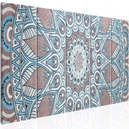 DUŻY OBRAZ NA ŚCIANĘ, 225 x 90 cm, 5 CZĘŚCIOWY Orientalny okrąg