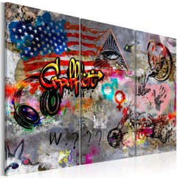 Obraz - Amerykańskie graffiti