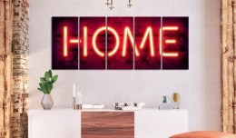 Obraz - Neonowe home