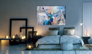 Obraz - Niebieski jeleń