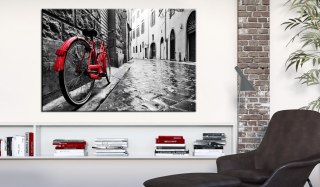 Obraz - Vintage Red Bike