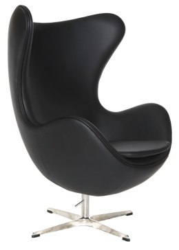 FOTEL AURAE JAJO, SKÓRA NATURALNA, USZAK, WYPOCZYNKOWY, DO SALONU, BUJANY