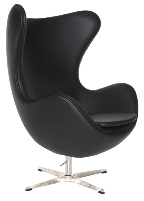 FOTEL AURAE JAJO, SKÓRA NATURALNA, USZAK, WYPOCZYNKOWY, DO SALONU, BUJANY