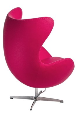 Fotel EGG - Jajo, kaszmir fuksja 42 Premium
