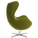 Fotel EGG - Jajo, kaszmir zielony jasny Premium