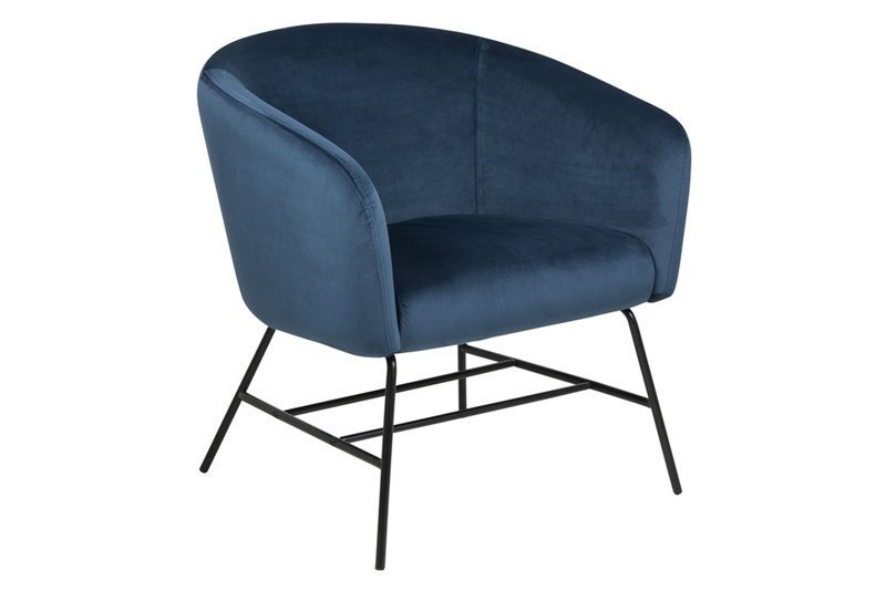 Fotel VIP czarny metal, CLASSIC BLUE, nowoczesny Fotel VIP czarny metal, CLASSIC BLUE, nowoczesny