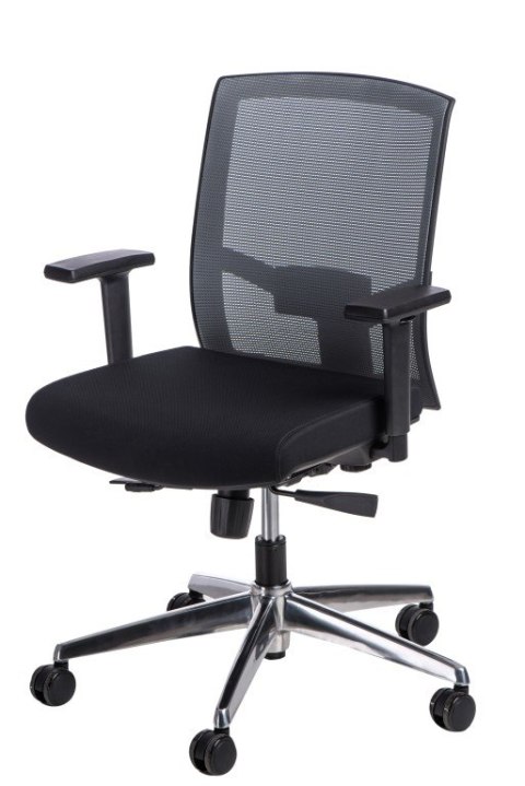 Fotel biurowy Ergonomiczny, obrotowy, szary/czarny Fotel biurowy Ergonomiczny, obrotowy, szary/czarny