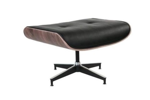 Fotel Vip z podnóżkiem czarny/walnut/standard base Fotel Vip z podnóżkiem czarny/walnut/standard base