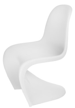 Krzesło Balance - nietypowe, nowoczesne, białe