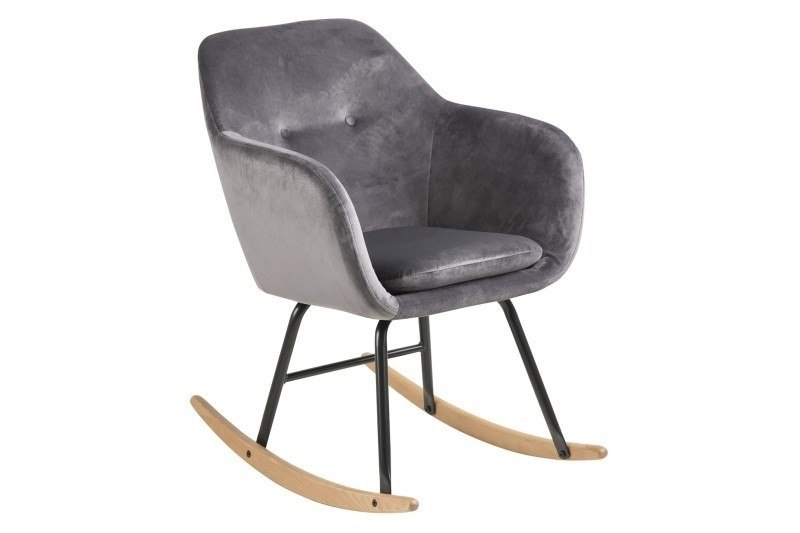 Krzesło bujane Emilia VIC dark grey Krzesło bujane Emilia VIC dark grey