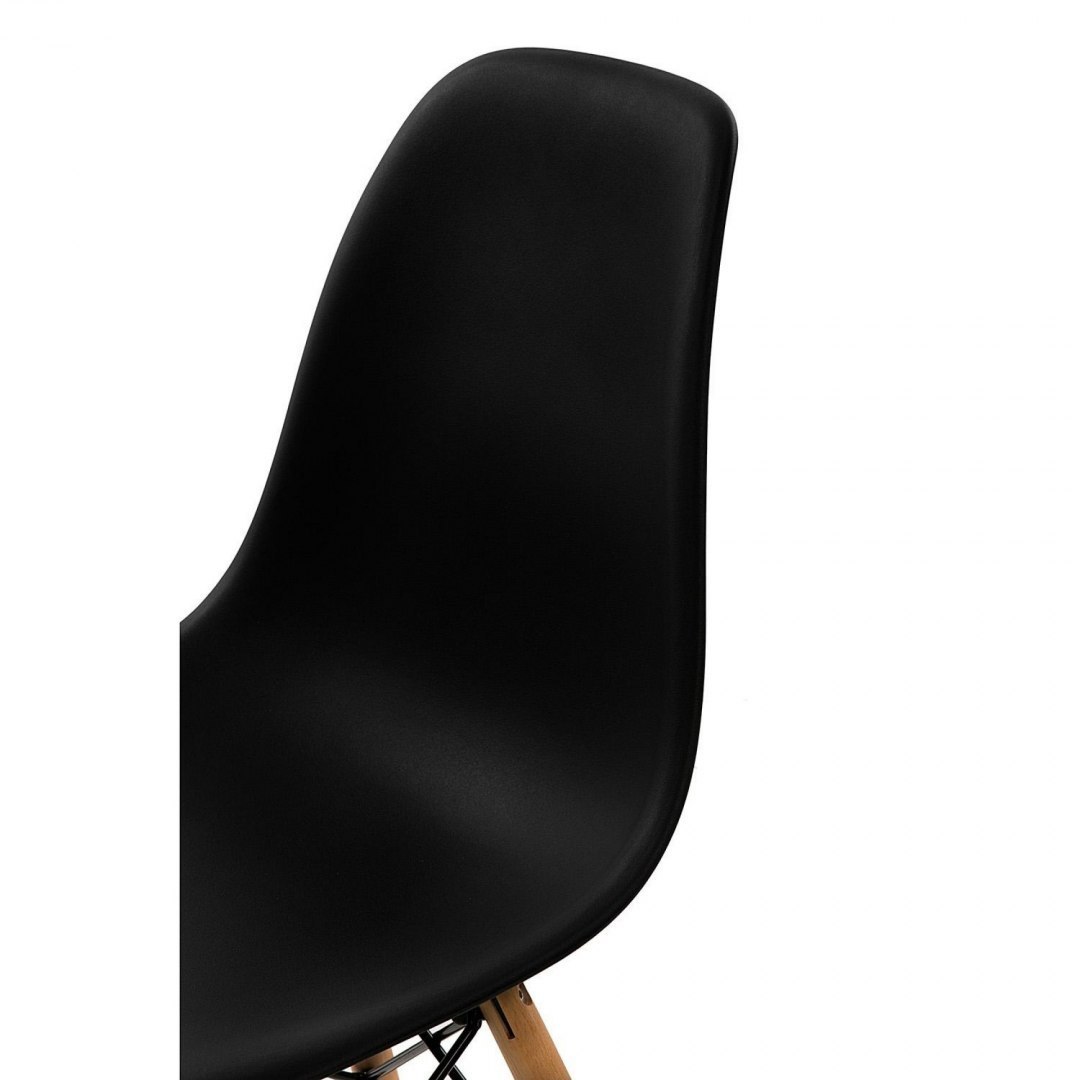 Krzesło Loft Czarne, skandynawskie, nowoczesne