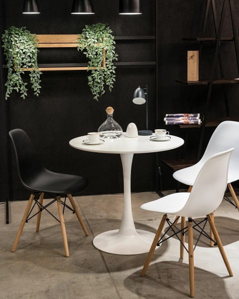 Krzesło Loft Czarne, skandynawskie, nowoczesne Krzesło Loft Czarne, skandynawskie, nowoczesne