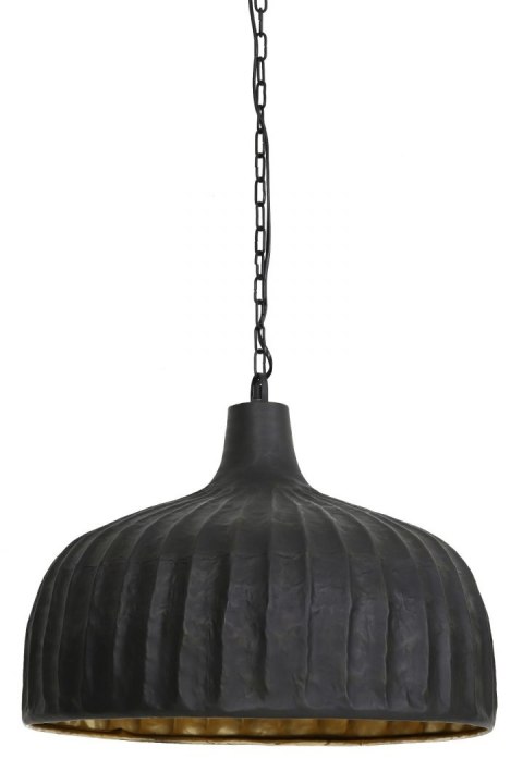 Lampa wisząca Verena matowa czarna/złota Lampa wisząca Verena matowa czarna/złota