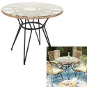 Stół Surabaya okrągły 90cm