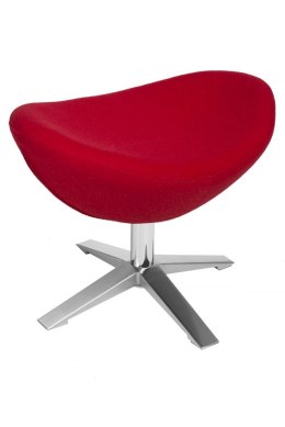 Podnóżek Soft wełna czerwony JA-2712