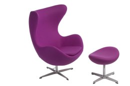 Podnóżek amarant kaszmir 39 PREMIUM