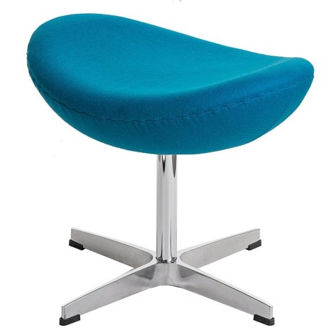 Podnóżek niebieski jasny kaszmir 43 Premium