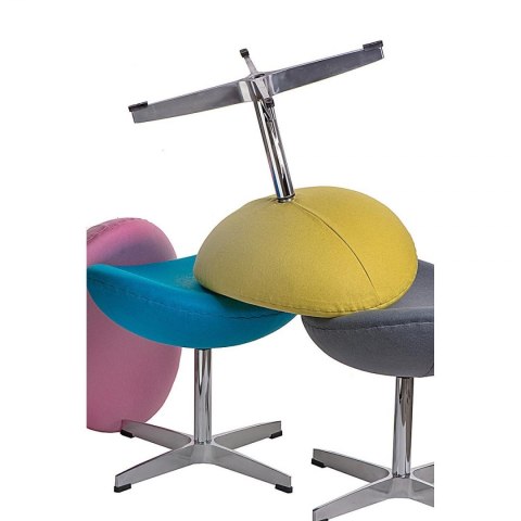 Podnóżek niebieski jasny kaszmir 43 Premium