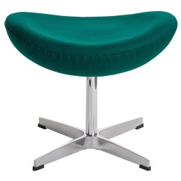 Podnóżek zielony ciemny kaszmir 45 Premium