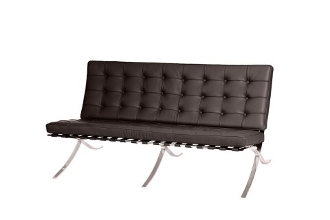 Sofa BA2 2 osobowa, brązowa skóra naturalna Sofa BA2 2 osobowa, brązowa skóra naturalna