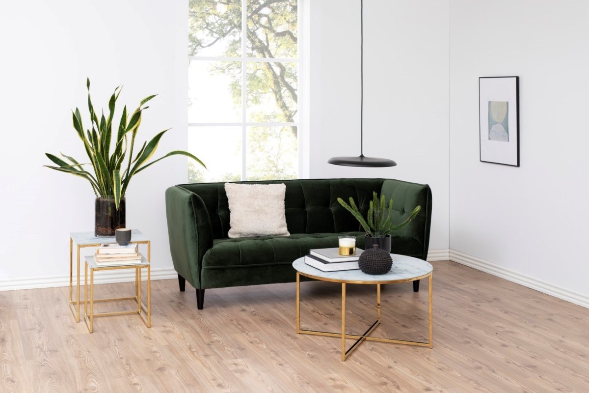 Sofa Jonna Velvet Forest Green Sofa Jonna Velvet Forest Green