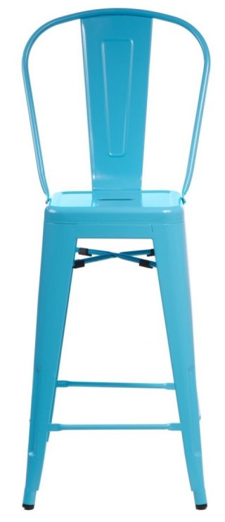 METALOWY HOKER LOFT ARTPRO, oparcie, INDUSTRIAL