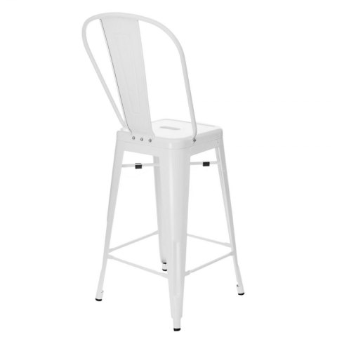 METALOWY HOKER LOFT ARTPRO, oparcie, INDUSTRIAL