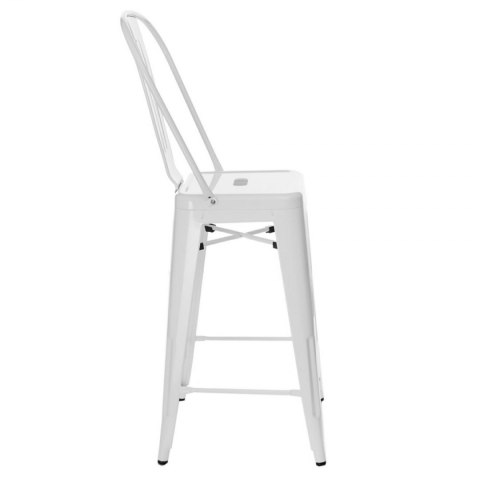 METALOWY HOKER LOFT ARTPRO, oparcie, INDUSTRIAL