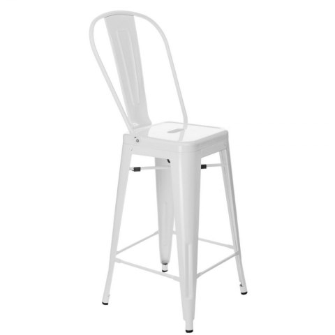 METALOWY HOKER LOFT ARTPRO, oparcie, INDUSTRIAL