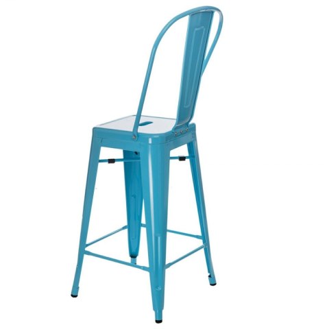 METALOWY HOKER LOFT ARTPRO, oparcie, INDUSTRIAL