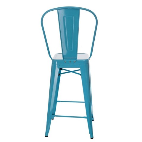 METALOWY HOKER LOFT ARTPRO, oparcie, INDUSTRIAL