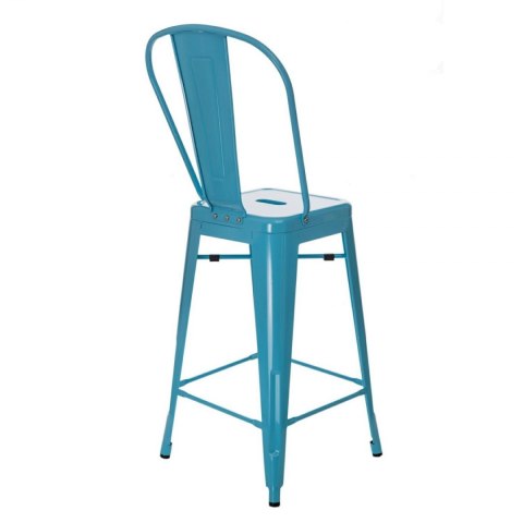 METALOWY HOKER LOFT ARTPRO, oparcie, INDUSTRIAL