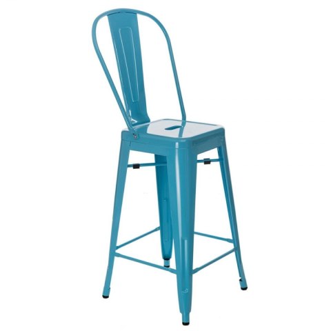 METALOWY HOKER LOFT ARTPRO, oparcie, INDUSTRIAL