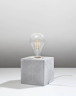 INDUSTRIALNA LAMPKA BIURKOWA - ARIZ, BETON, NIETYPOWA