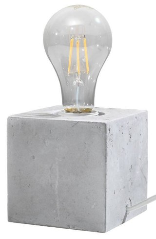 INDUSTRIALNA LAMPKA BIURKOWA - ARIZ, BETON, NIETYPOWA
