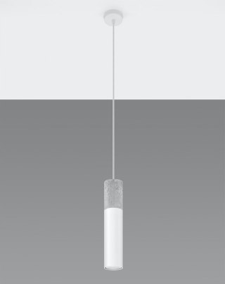 Lampa wisząca BORGIO 1 biały