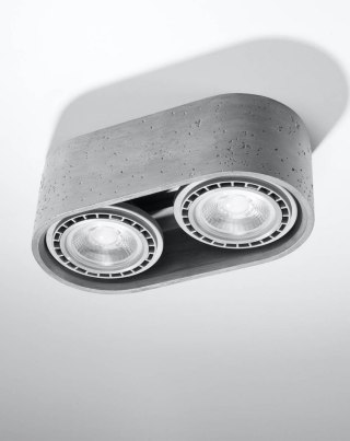 PLAFON SUFITOWY LUMINA, LAMPA WALEC, NOWOCZESNY, ELEGANCKI, SALON, POLSKI