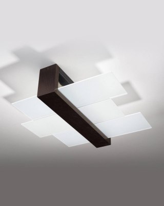 LAMPA SUFITOWA ŚCIENNA LUMINA, NOWOCZESNA, DREWNO, LOFT, POLSKI PRODUCENT