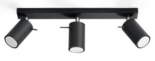 PLAFON SUFITOWY APERION, LAMPA LOFT, INDUSTRIALNA, CHROM, REGULOWANA