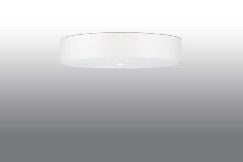 NOWOCZESNY BIAŁY PLAFON, OKRĄGŁY, 70 cm, 6 x E27 NOWOCZESNY BIAŁY PLAFON, OKRĄGŁY, 70 cm, 6 x E27