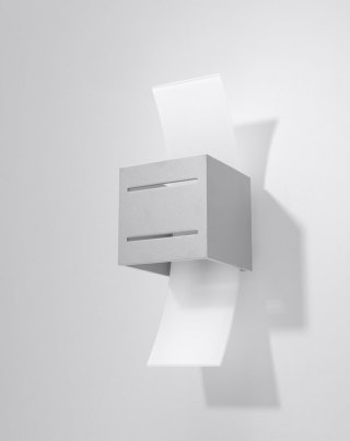 KINKIET VETRATA, SZKLANA LAMPA ŚCIENNA, NOWOCZESNY, DESIGN, ELEGANCKI