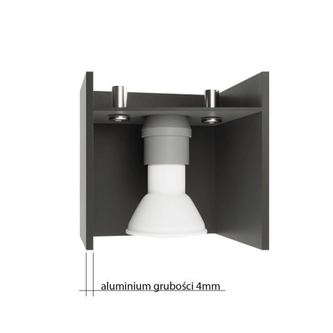 Lampa wisząca QUAD 1 czarny Lampa wisząca QUAD 1 czarny