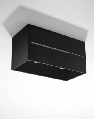 PLAFON LAMPA SUFITOWA ALUMINO, NOWOCZESNA, PROSTOKĄTNA, ALUMINIUM, 2 PKT