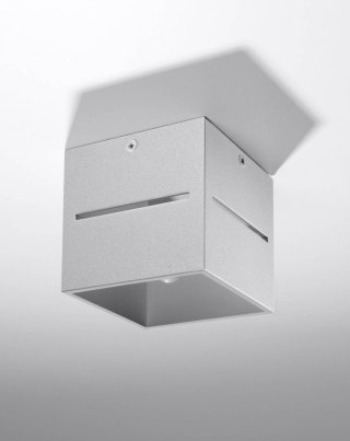 LAMPA SUFITOWA LUMINOS, ALUMINIOWA, NOWOCZESNA, LOFT, POLSKI PRODUCENT