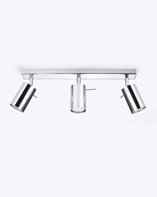 LAMPA SUFITOWA LUMINUS, LOFT, INDUSTRIALNA, CHROM, REGULOWANA, POLSKA