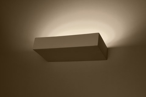 KINKIET CERAMICZNY LUMINOS, LAMPA ŚCIENNA, NOWOCZESNA, DO SALONU, DESIGN